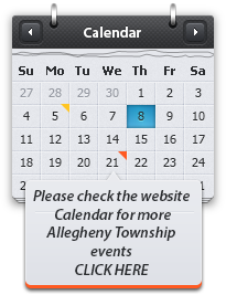Allegheny Township Calendar